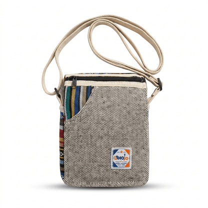 Mini Trail Hemp Sling Bag | Khojo - Hemp Bags - Khojo Store