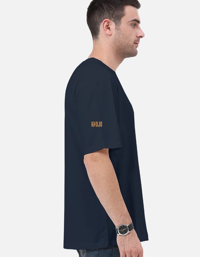 Nomad Oversized Travel T-Shirt for Backpackers | Khojo - Travel Apparel - Khojo Store