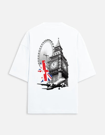 Oversized Tee | London - Travel Apparel - Khojo Store