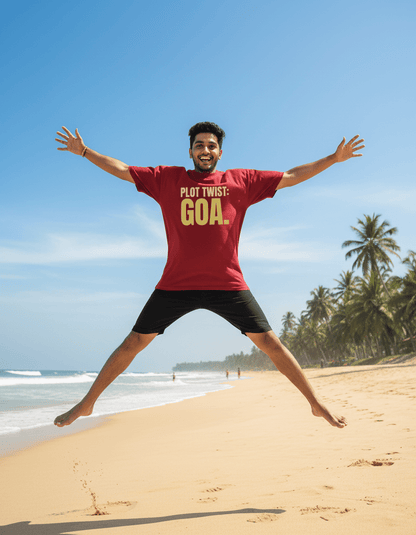 Oversized Tee | Plot Twist Goa - Travel Apparel - Khojo Store