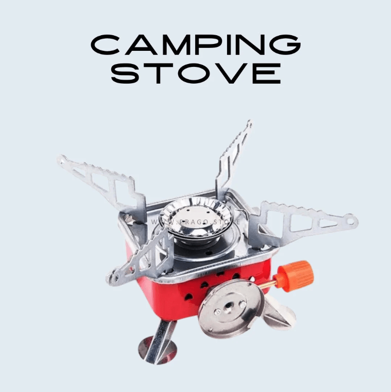 PORTABLE GAS STOVE WITH BUTANE CYLINDER - Camping Gear - Khojo Store