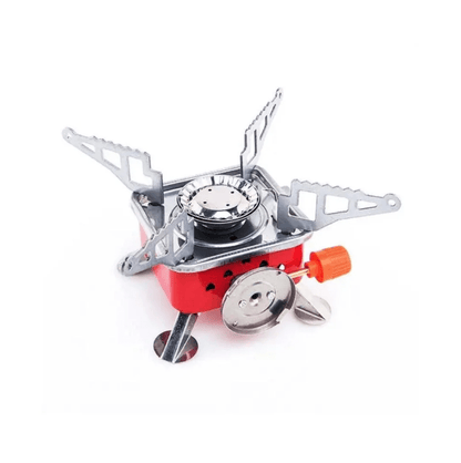 PORTABLE GAS STOVE WITH BUTANE CYLINDER - Camping Gear - Khojo Store