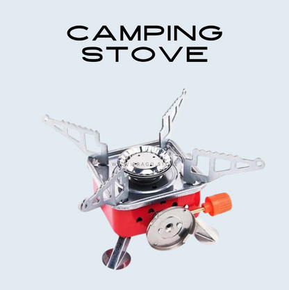 PORTABLE GAS STOVE WITH BUTANE CYLINDER