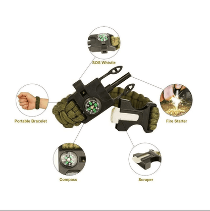 Survival Paracord Bracelet for Adventure | Khojo - Adventure Gear - Khojo Store