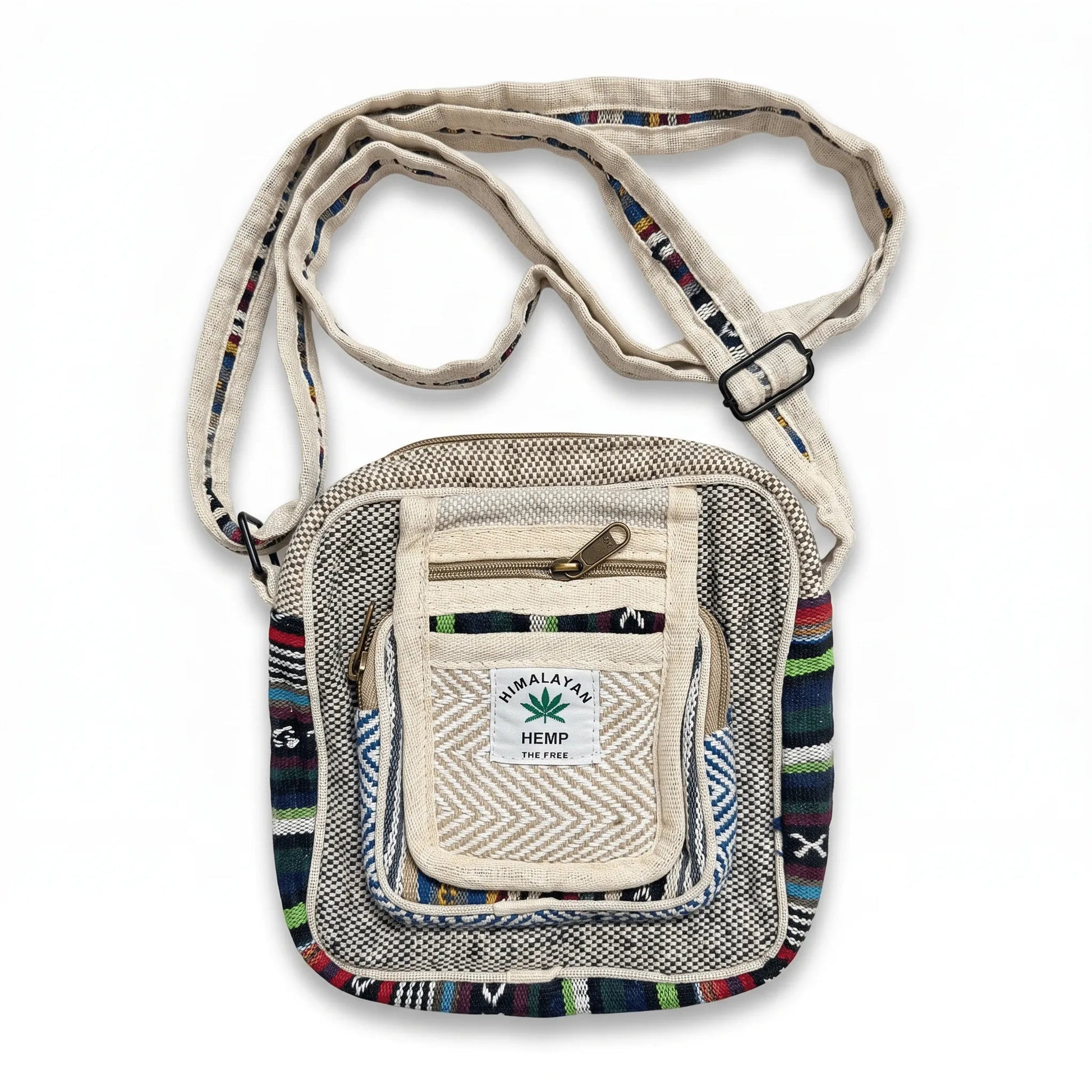 The Day Tripper — Hemp Sling Bag + Wallet | Khojo - Hemp Bags - Khojo Store