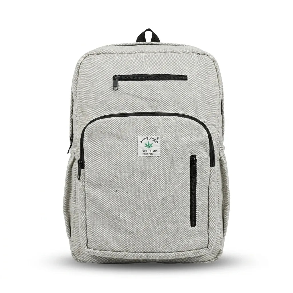 The Organiser — 4 Zipper Hemp Pithu + Waist Bag | Khojo - Hemp Bags - Khojo Store