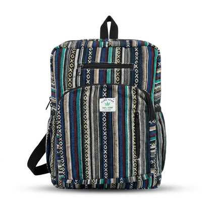 The Organiser — 4 Zipper Hemp Pithu + Waist Bag | Khojo - Hemp Bags - Khojo Store