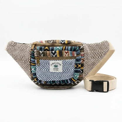Khojo Hemp Waist Bag with Pithu backpack combo