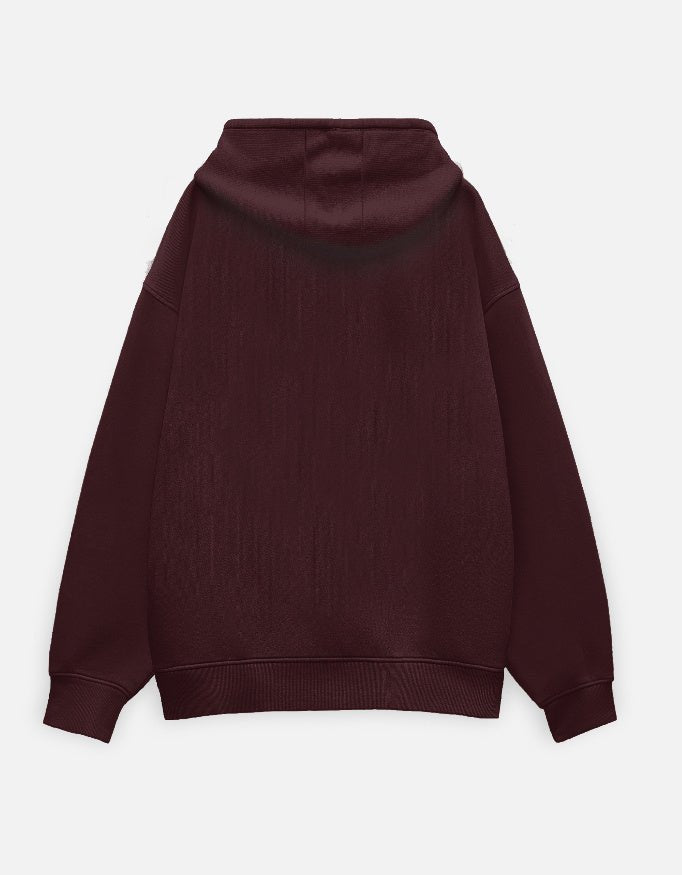 Travel Hoodie Oversized Fit | Plan Kabhi Banta Nahi - Travel Apparel - Khojo Store