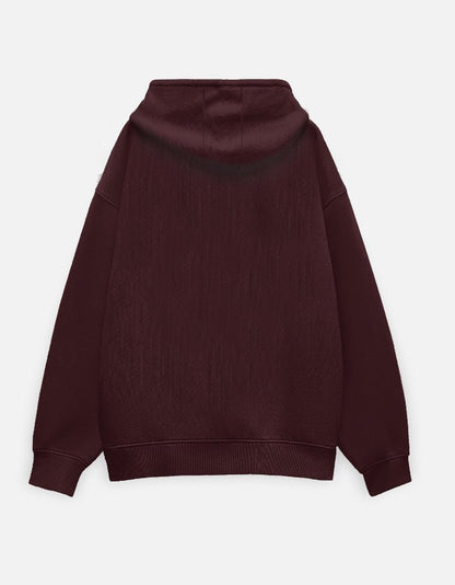 Travel Hoodie Oversized Fit | Plan Kabhi Banta Nahi - Travel Apparel - Khojo Store