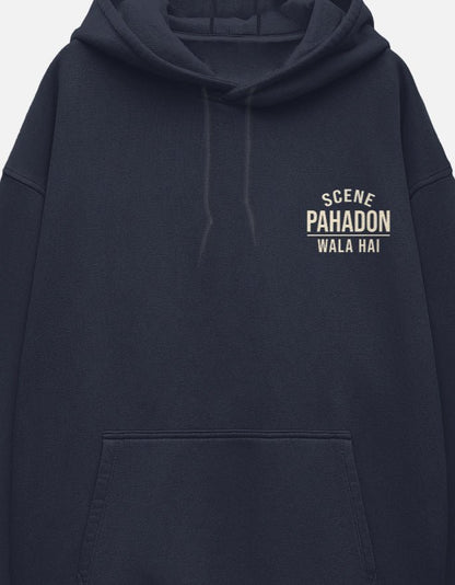Travel Hoodie Oversized Fit | Raat Lambi Kahaniyan Aur Bhi - Travel Apparel - Khojo Store