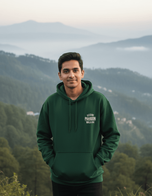 Travel Hoodie Oversized Fit | Raat Lambi Kahaniyan Aur Bhi - Travel Apparel - Khojo Store