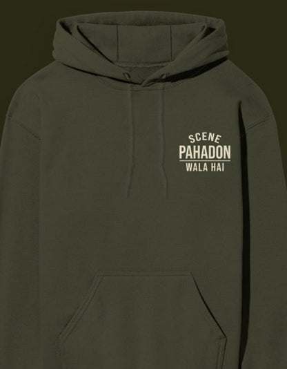 Travel Hoodie | Scene Pahaadon Wala - Travel Apparel - Khojo Store