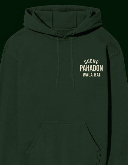 Travel Hoodie | Scene Pahaadon Wala - Travel Apparel - Khojo Store