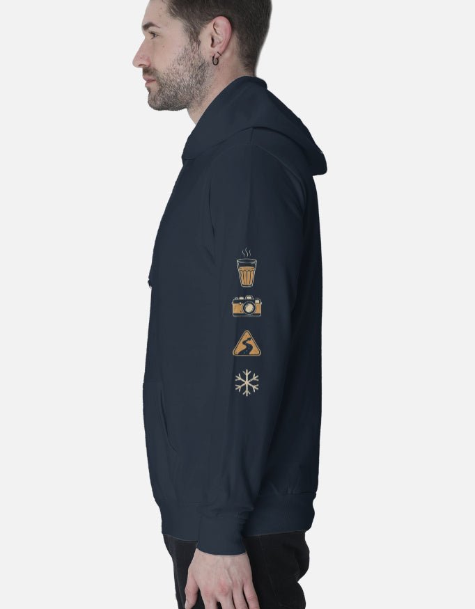 Travel Hoodie | Scene Pahaadon Wala - Travel Apparel - Khojo Store