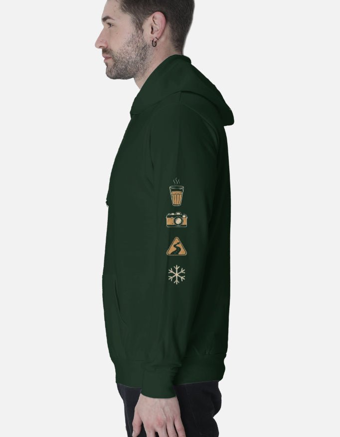 Travel Hoodie | Scene Pahaadon Wala - Travel Apparel - Khojo Store