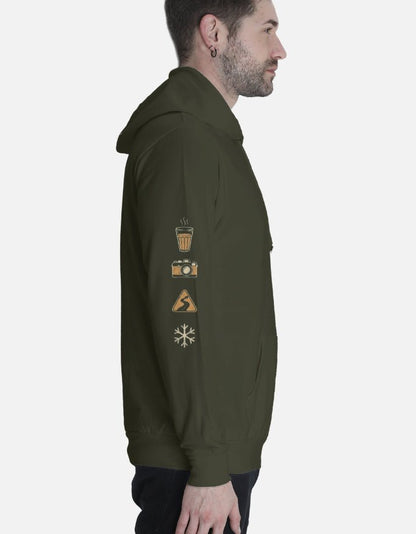 Travel Hoodie | Scene Pahaadon Wala - Travel Apparel - Khojo Store