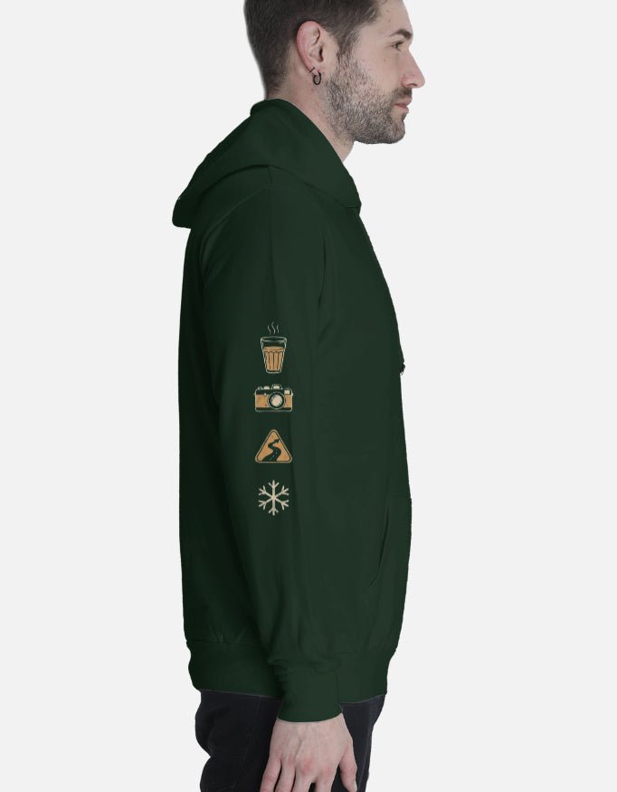 Travel Hoodie | Scene Pahaadon Wala - Travel Apparel - Khojo Store