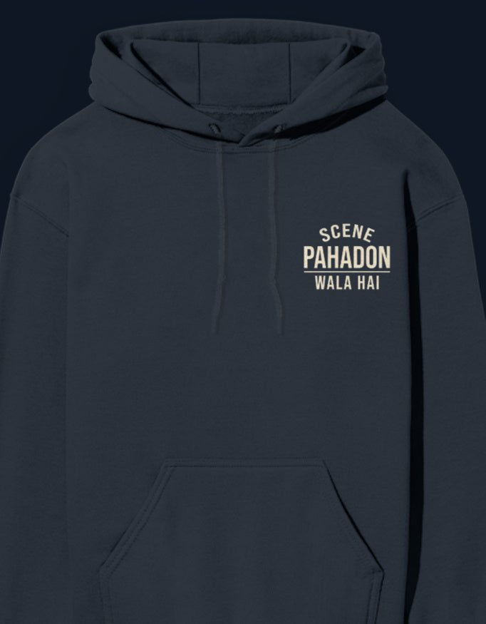Travel Hoodie | Scene Pahaadon Wala - Travel Apparel - Khojo Store