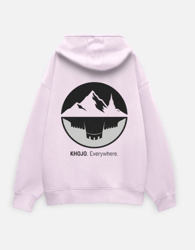 Travel Oversized Hoodie | Keep Moving - Travel Apparel - Khojo Store