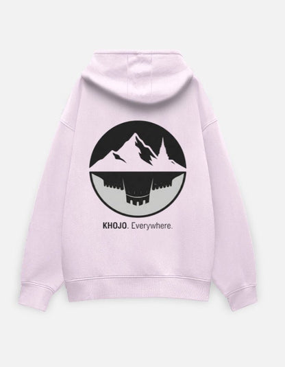 Travel Oversized Hoodie | Keep Moving - Travel Apparel - Khojo Store