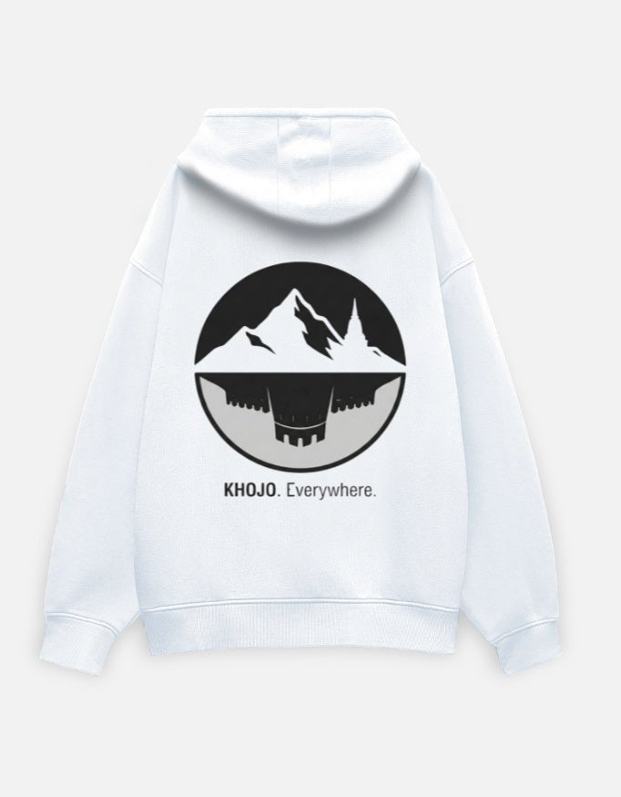 Travel Oversized Hoodie | Keep Moving - Travel Apparel - Khojo Store