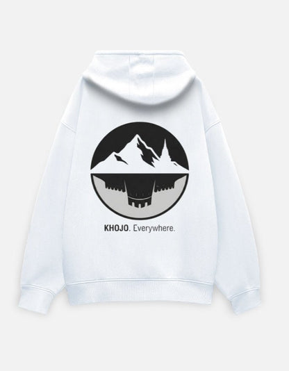 Travel Oversized Hoodie | Keep Moving - Travel Apparel - Khojo Store
