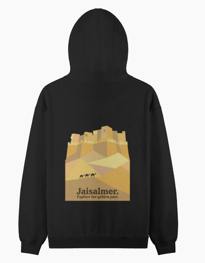 Travel Pullover Hoodie | Jaisalmer - Travel Apparel - Khojo Store