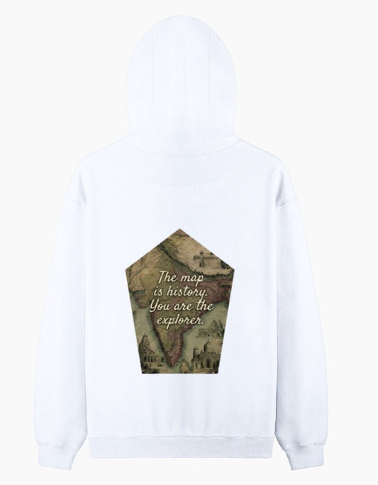 Travel Pullover Hoodie | Kahan Jana Hai? Dil se Pooch - Travel Apparel - Khojo Store