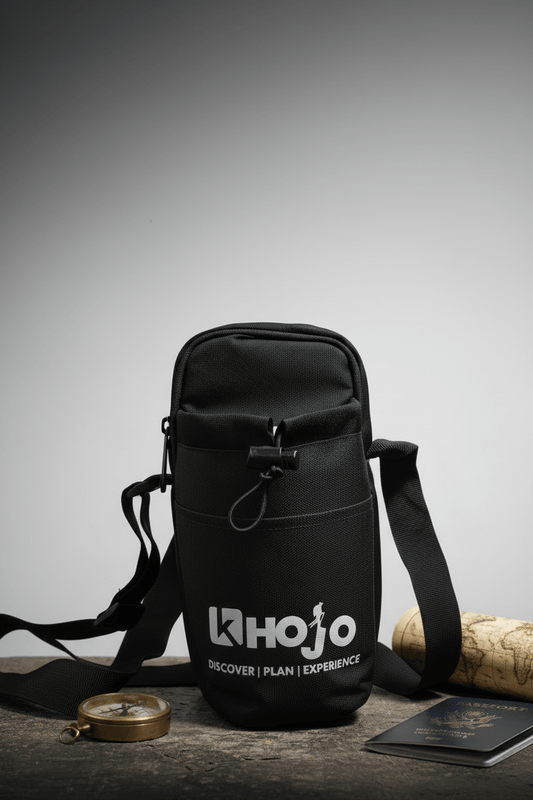 Travel sling side bag for explorers in India by Khojo