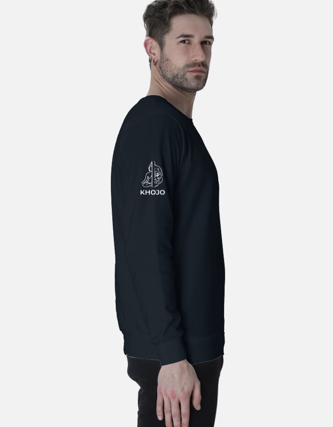 Travel Sweatshirt | Half Spiritual Half Warrior - Travel Apparel - Khojo Store
