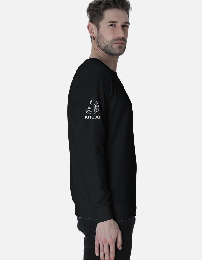 Travel Sweatshirt | Half Spiritual Half Warrior - Travel Apparel - Khojo Store
