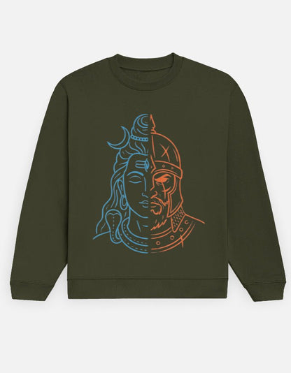 Travel Sweatshirt | Half Spiritual Half Warrior - Travel Apparel - Khojo Store