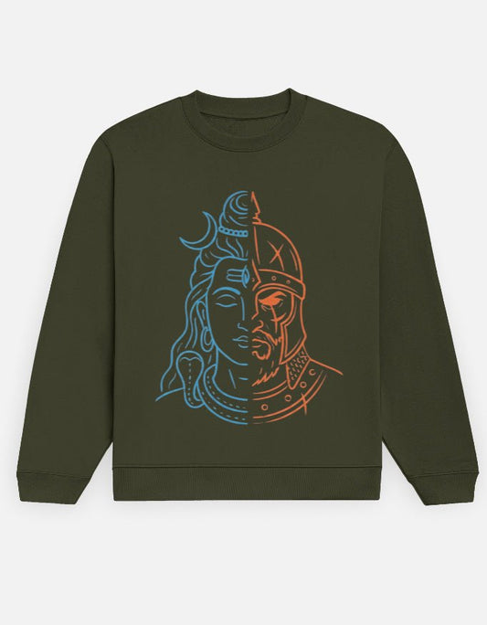 Travel Sweatshirt | Half Spiritual Half Warrior - Travel Apparel - Khojo Store