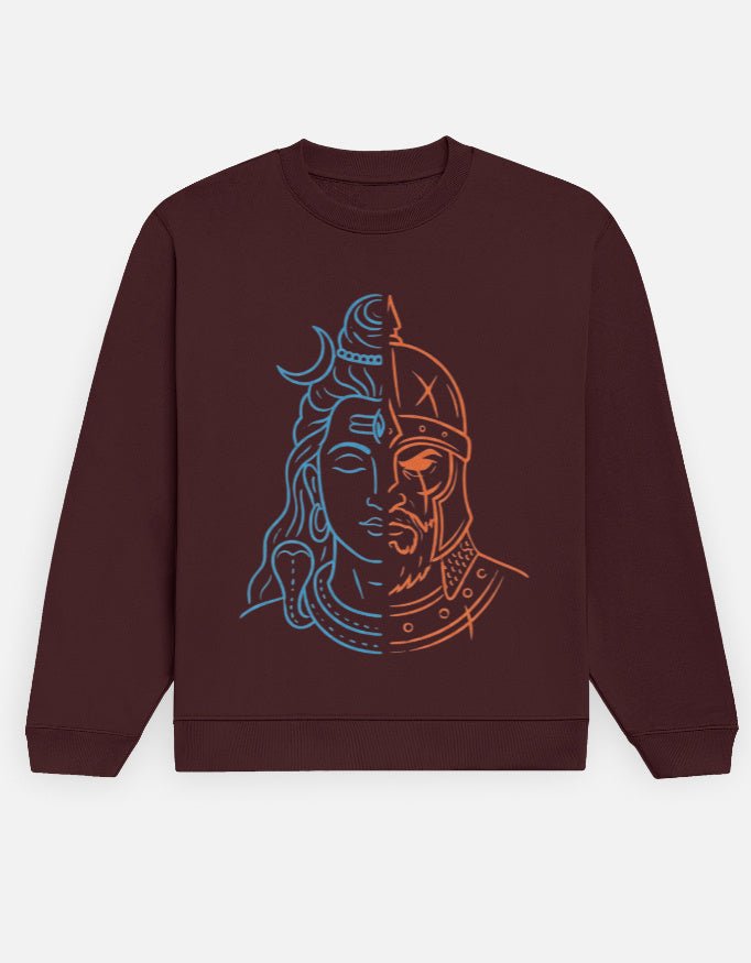 Travel Sweatshirt | Half Spiritual Half Warrior - Travel Apparel - Khojo Store