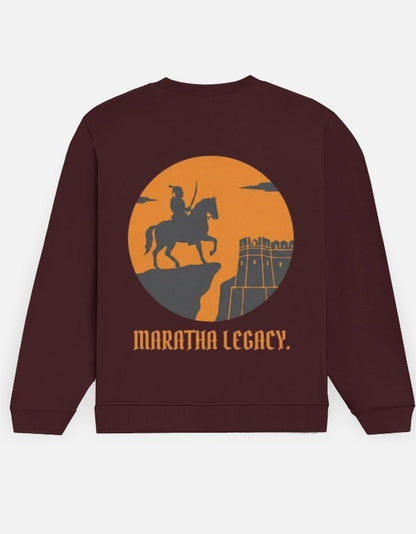 Travel Sweatshirt | Maratha Legacy - Travel Apparel - Khojo Store
