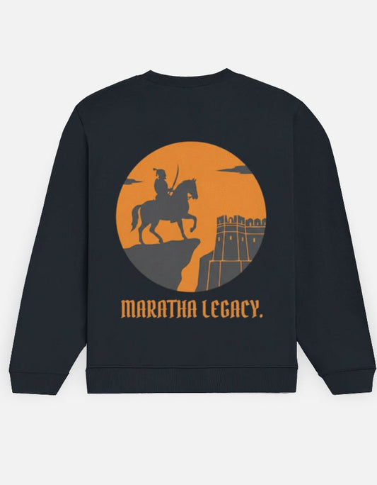 Travel Sweatshirt | Maratha Legacy - Travel Apparel - Khojo Store