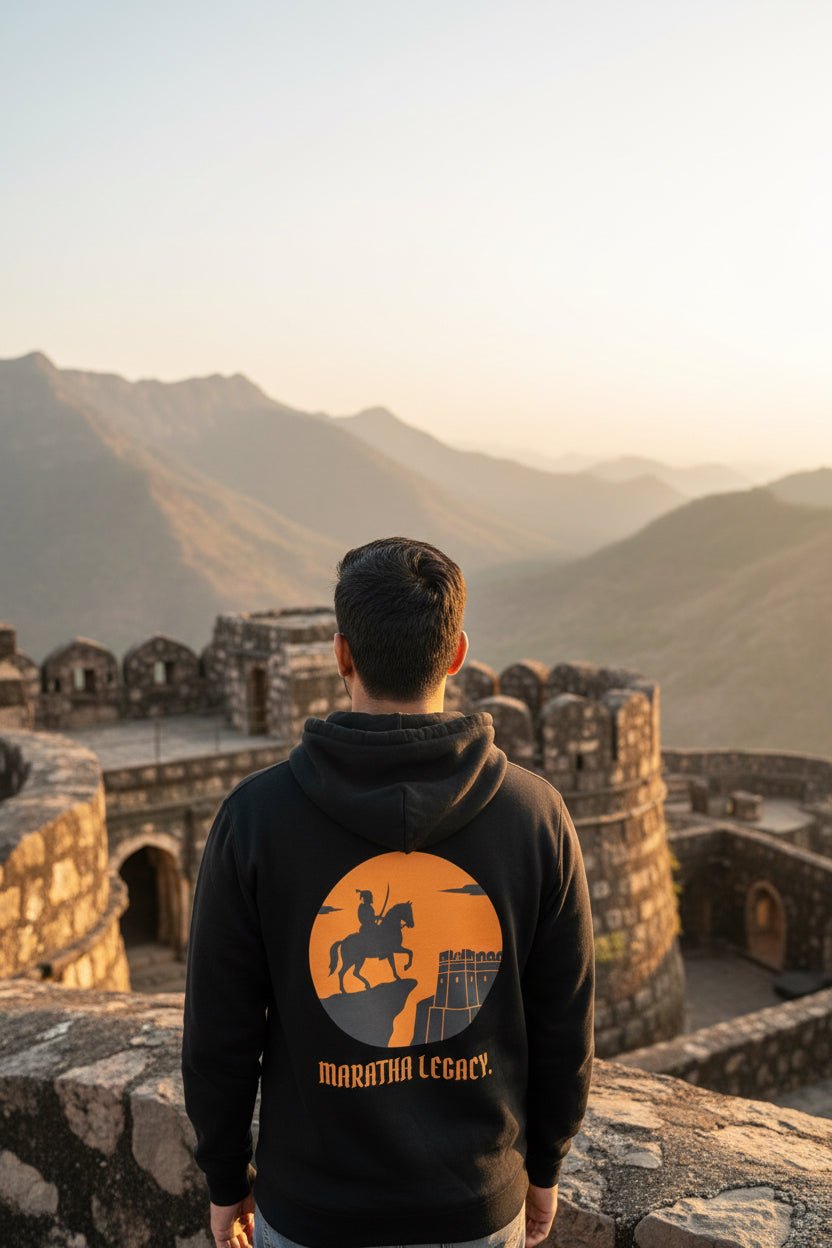 Travel Sweatshirt | Maratha Legacy - Travel Apparel - Khojo Store