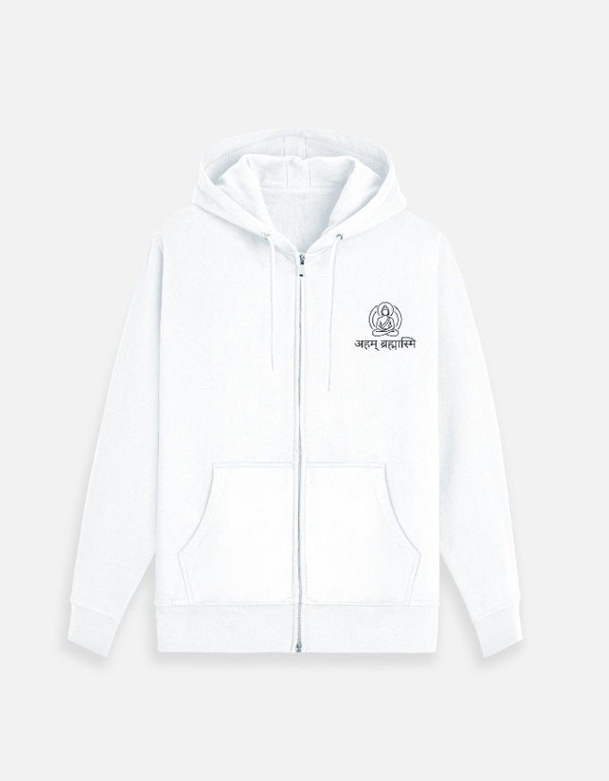 Travel Zip Hoodie | Aham Brahmasmi - Travel Apparel - Khojo Store