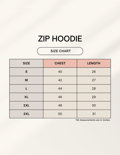 Travel Zip Hoodie | Aham Brahmasmi - Travel Apparel - Khojo Store