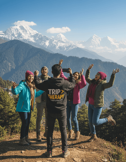 Travel Zip Hoodie | Trip > Therapy - Travel Apparel - Khojo Store