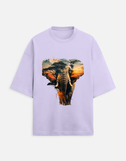 Unisex Terry Oversized Tee